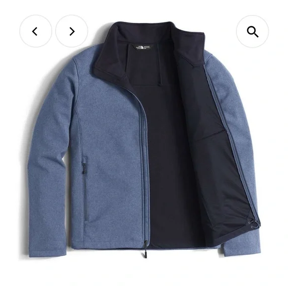 The North Face Men's Blue Performance Jacket - Picture 7 of 8